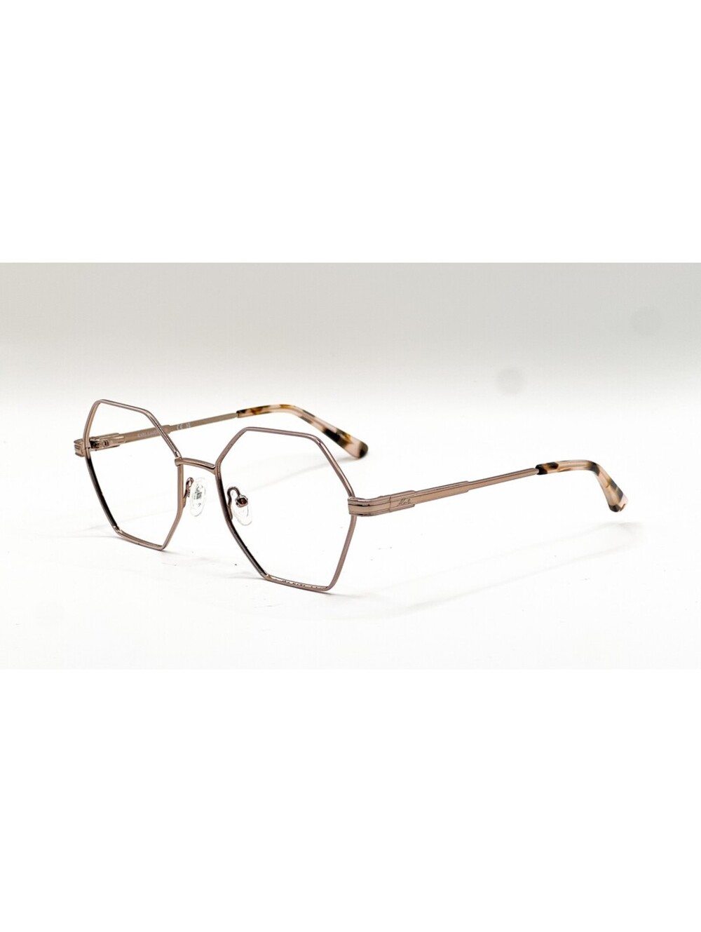 Karl Lagerfeld KL316 710 Golden Amber Full Rim Eyeglass Frames 54-18-140